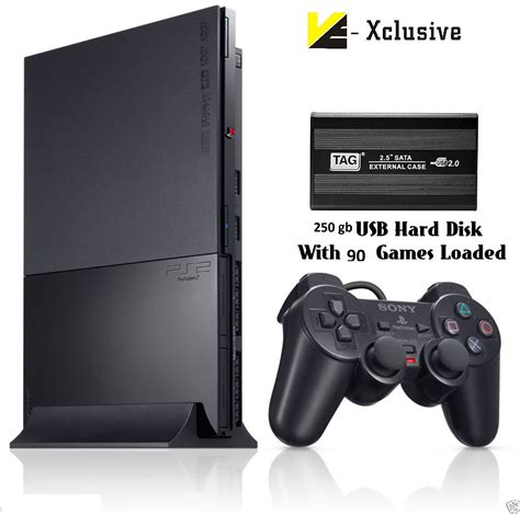 Used Sony Playstation 2 SLIM PS2 77k/75k/90k Model 250GB Hdd Fully ...