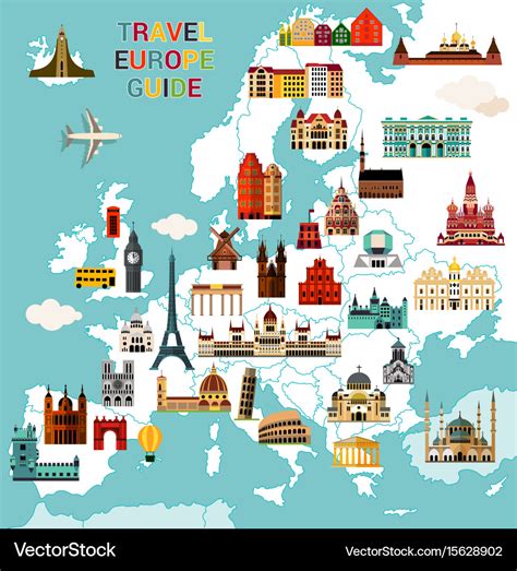 Map Europe Travel – Topographic Map of Usa with States