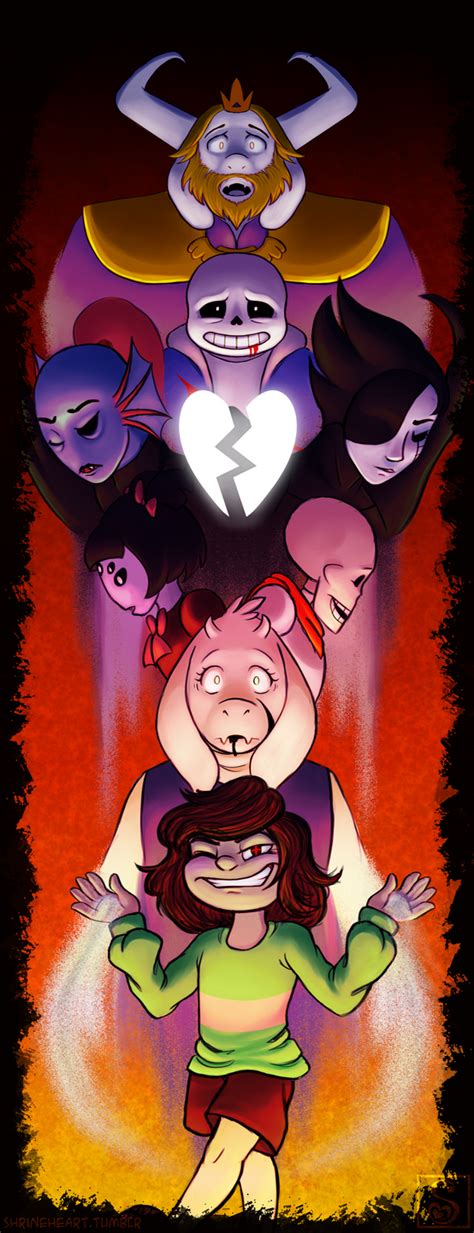 Undertale: No Mercy by Shrineheart on DeviantArt