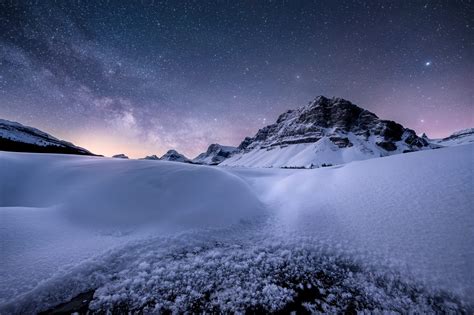 bow-lake-winter-milky-way - Astralis Photography