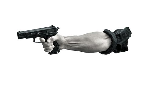 Arm Pointing Gun transparent PNG - StickPNG