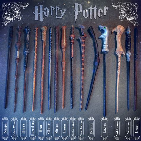 3D printable model HARRY POTTER WANDS COLLECTION