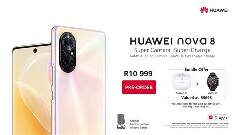 HUAWEI launches Nova 8 in South Africa - Gearburn