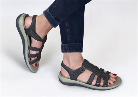 OrthoFeet Amalfi Women's Sandals Heel Strap - Free Shipping