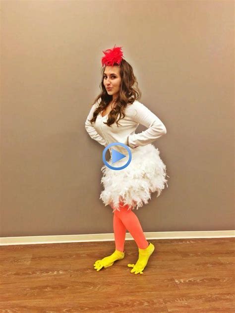 Make your own chicken costume: DIY & instructions | maskerix.de # ...