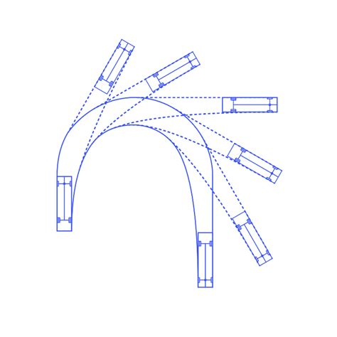 Car Turning Radius Diagram Dwg