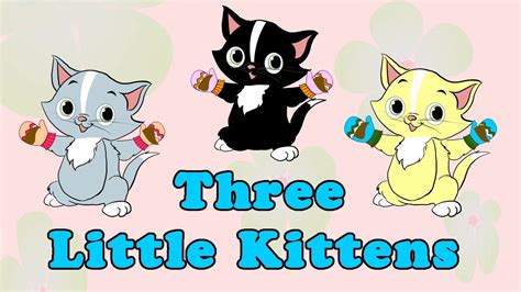 Free Printable Three Little Kittens Poem Printable