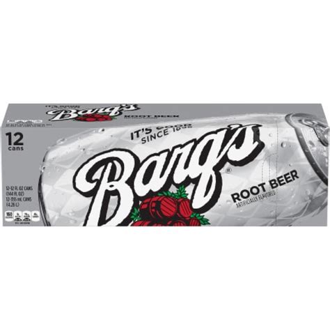 Barq's Caffeine Free Root Beer Soda Cans, 12 cans / 12 fl oz - Fred Meyer