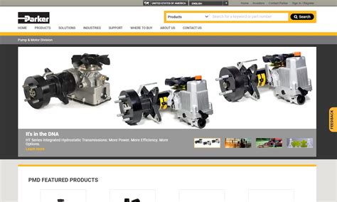 Parker Hannifin – Pump & Motor Division | Hydraulic Motor