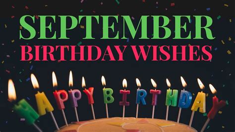 Happy September Birthday Wishes, Messages & Quotes - YouTube