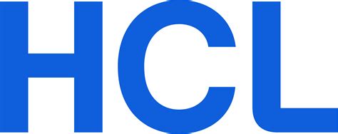 HCL Technologies logo in transparent PNG format