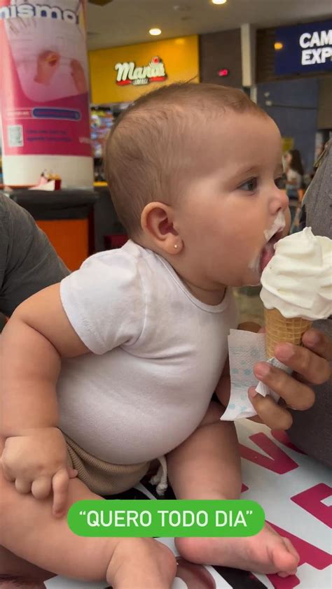 Cute baby eating ice cream 🍦 #ForeverKidShop #BabyShop #FreeShipping # ...