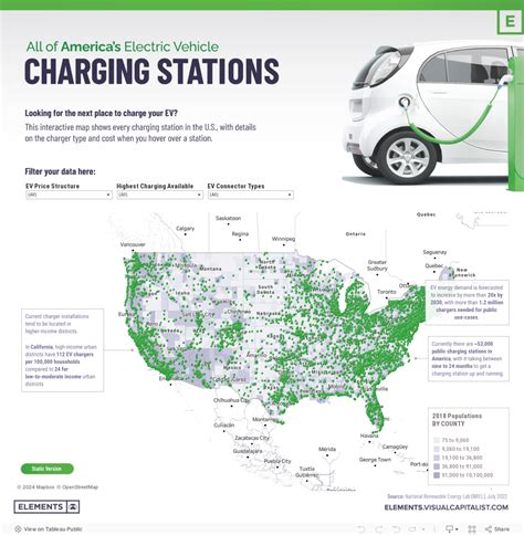 Interactive: EV Charging Stations Across the U.S. Mapped