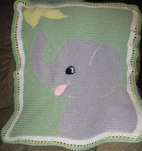 Crochet Baby Elephant Afghan Pattern - Amelia's Crochet