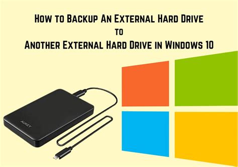 Backup An External Hard Drive to Another External Hard Drive in Windows 10