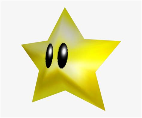 Mario Clipart Yellow Star - Mario 64 Power Star - 750x650 PNG Download ...