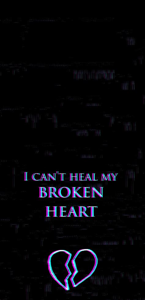 Broken heart, feelings, love, quote, saying, HD phone wallpaper | Peakpx