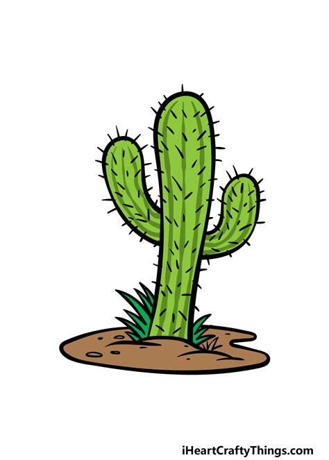 Discover 149+ cactus plant drawing latest - seven.edu.vn