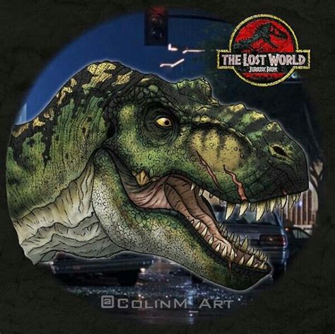 Male Tyrannosaurus Rex (Buck), credit to @colinm_art on Instagram ...