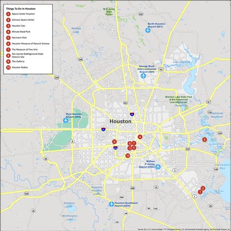 Map For Houston Texas - Joela Mabelle