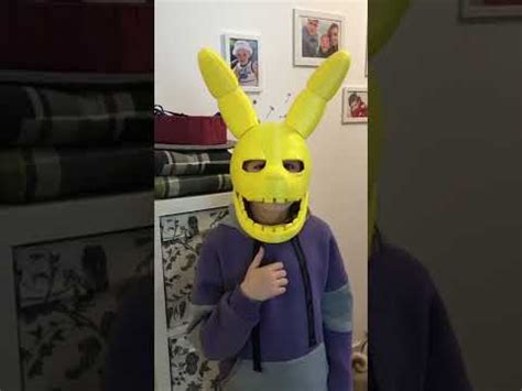 FNAF: Bonnie 3D printed mask - YouTube