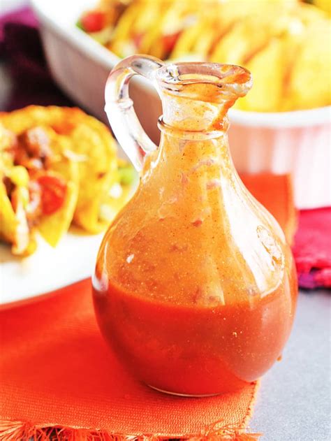 Taco Sauce Recipe Made in 15 minutes! - Pip and Ebby