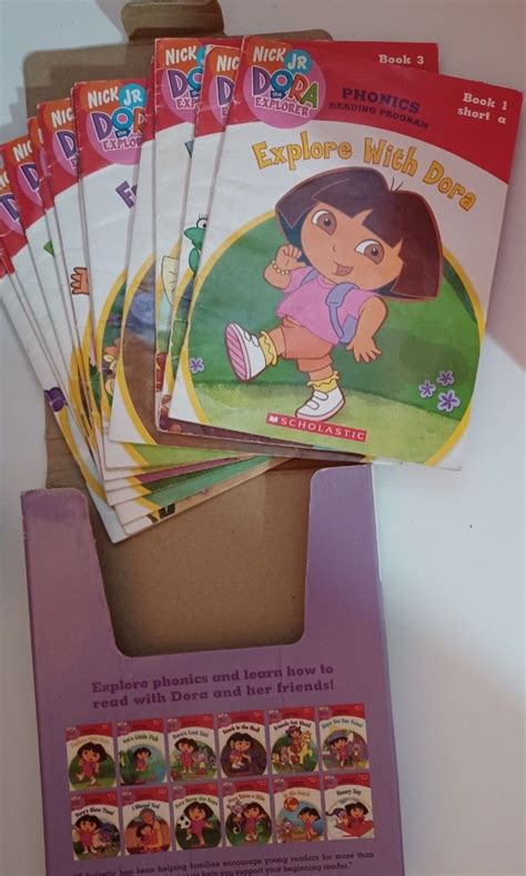 Dora the Explorer Phonics Reading Program for children, Hobbies & Toys ...