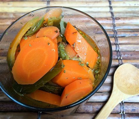 Spicy Pickled Carrots-Tasty Authentic Mexican Condiment