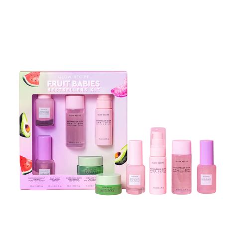 Buy Glow Recipe Fruit Babies Skincare Kit - Gift Set with Retinol Eye ...