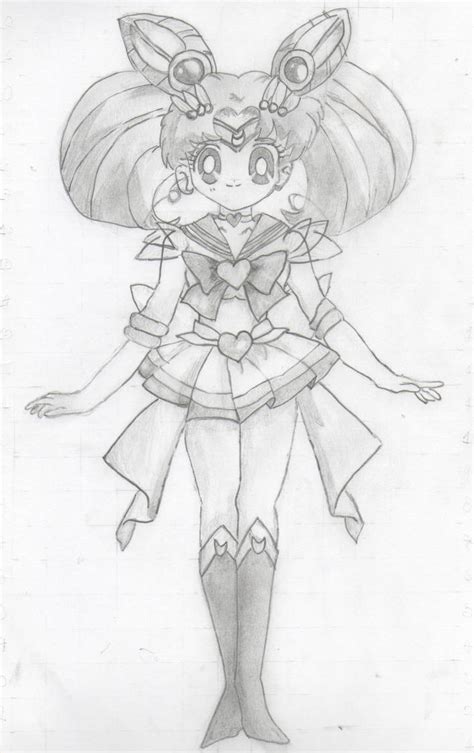 Sailor Chibi Moon Draw by MostacheD on DeviantArt