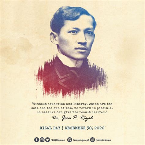 Happy Rizal Day - Provincial Government of La Union