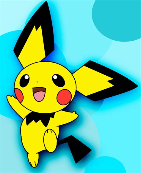 How To Draw Pichu - Draw Central