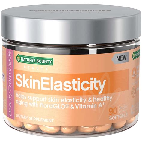 Nature's Bounty® SkinElasticity Dietary Supplement with Vitamin A ...