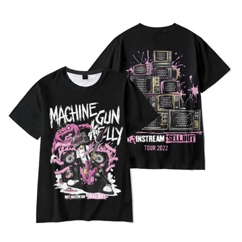 Machine Gun Kelly Merch MGK Mainstream Sellout Admat 2022 Tour T-shirt ...