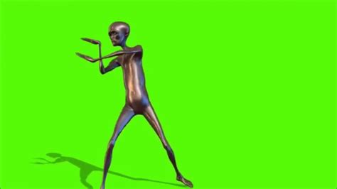 Howard The Alien Full Metal Alien Dancing Original Green Screen Meme ...