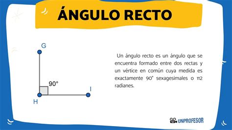 Qué es un ángulo RECTO - con ejemplos y ejercicios resueltos