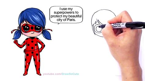 How To Draw Miraculous Ladybug Characters Step By Step : Ladybug ...