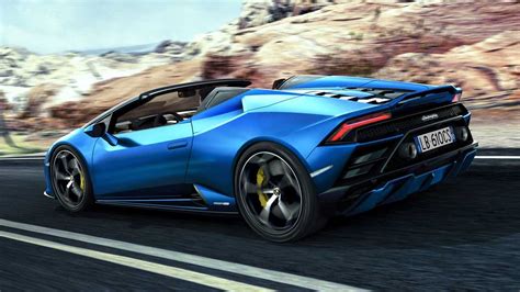 2020 Lamborghini Huracan Evo RWD Spyder tanıtıldı