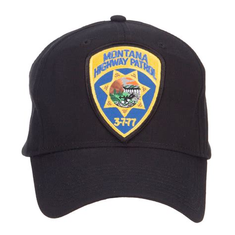 Embroidered Cap - Montana State Highway Patrol Cap | Free Shipping ...