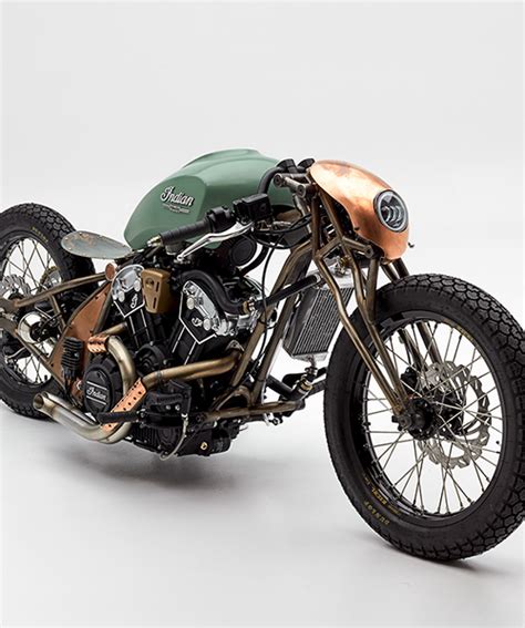 custom indian scout bobber by NASA engineer wins indian motorcycle's ...