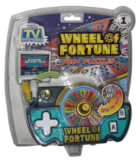 Jakks Pacific Wheel of Fortune Plug & Play Game - Walmart.com