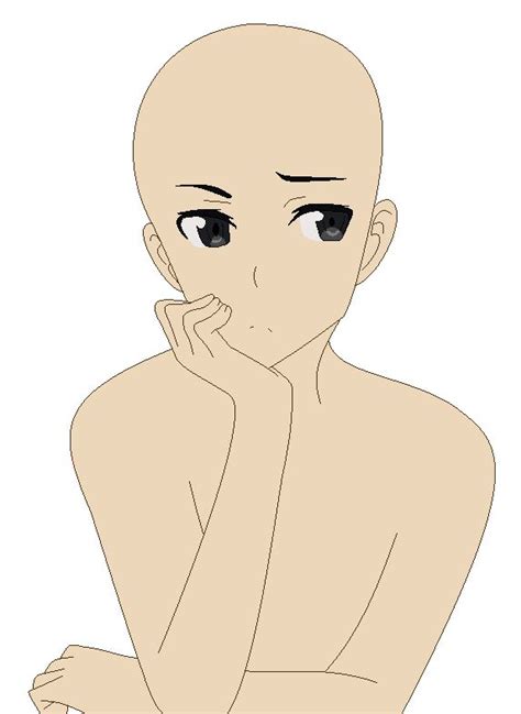 Male Base 1 | Drawing base, Anime poses reference, Anime drawings