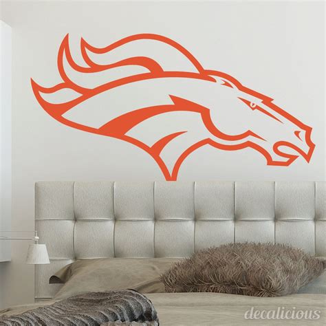 Denver Broncos Football Decals Wall Decor Wall by decaliciouscom ...