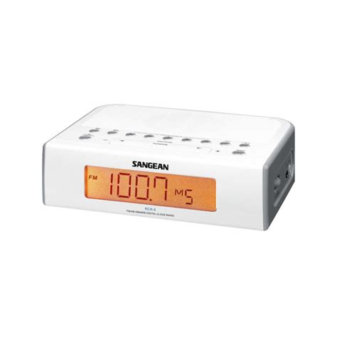 Sangean Basic Am / Fm Bedside Clock Am/Fm Digital Tuner Basic Am / Fm ...