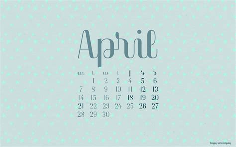 april 2014 desktop wallpaper – Happy Serendipity