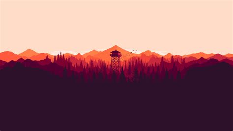 Firewatch 4K Wallpaper [3840x2160]