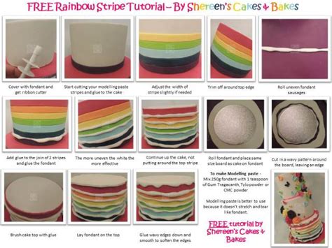 Rainbow Stripes - CakesDecor