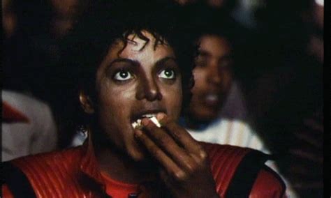 Michael Jackson Eating Popcorn Animated Gif