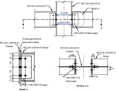 Steel Beam Column Detail