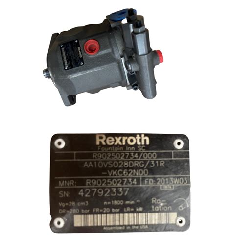 Rexroth Hydraulic Pump — Industrial-Pump-Parts